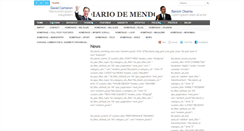 Desktop Screenshot of eldiariodemendoza.com